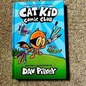 Cat Kid Comic Club Dav Pilkey NWT Book